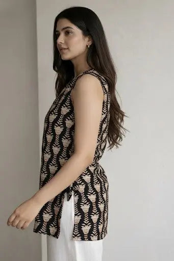 Sweety Halter Neck Short Kurti – Kalyanja